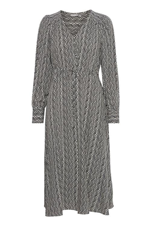 Se Fransa Kjole 'Kiki Dr 2'  sort / hvid ved About You