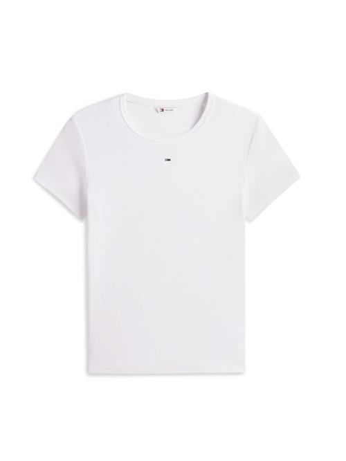 Tommy Jeans Shirts 'ESSENTIAL'  hvid