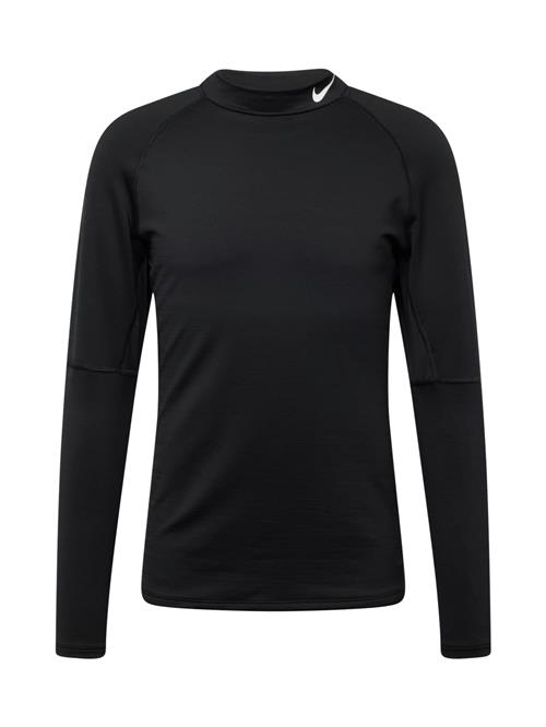 NIKE Funktionsskjorte  sort / hvid