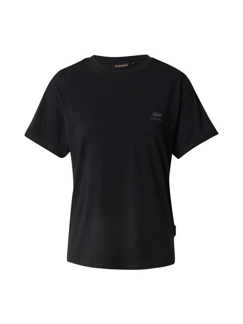 NAPAPIJRI Shirts 'Nina'  lyseblå / mudderfarvet / sort