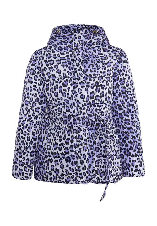 MYMO Vinterjakke  lavendel / sort / offwhite