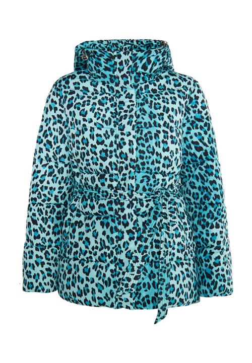 MYMO Vinterjakke  aqua / lyseblå / sort