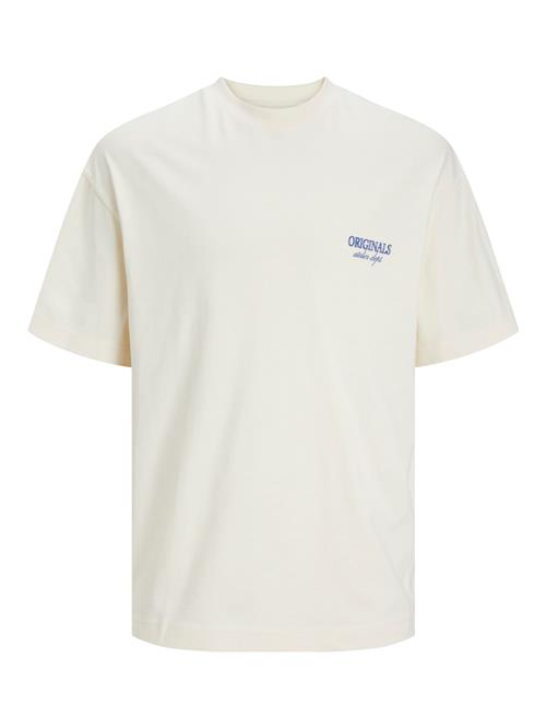 JACK & JONES Bluser & t-shirts 'JORSantorini'  creme / navy