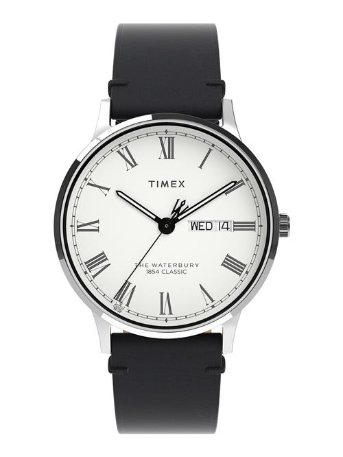 TIMEX Analogt ur 'Waterbury Traditional'  sort / hvid