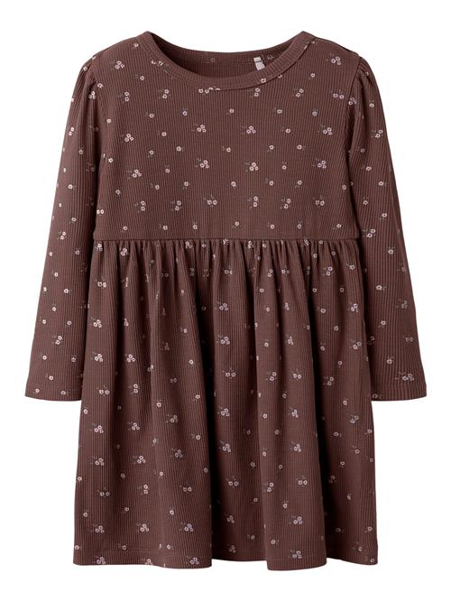 NAME IT Rib Kjole Soho Peppercorn