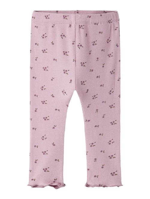 NAME IT Rib Leggings Soho Keepsake Lilac