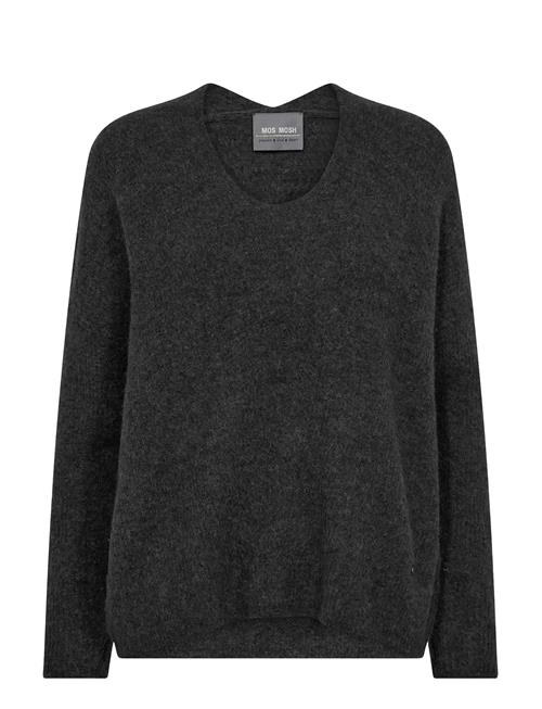 Mmthora V-Neck Knit MOS MOSH Black
