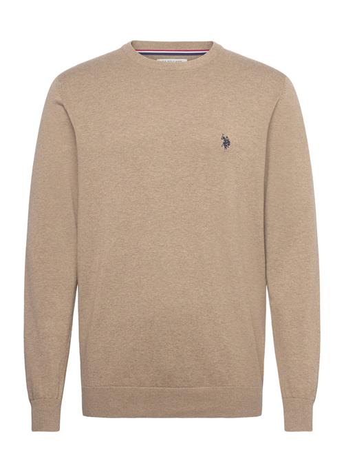 Uspa Knit Adair Men U.S. Polo Assn. Beige