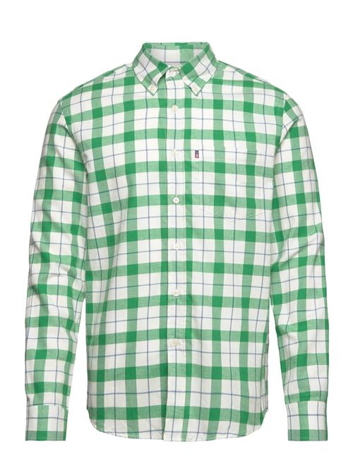 Casual Flannel Check B.d Shirt Lexington Clothing Green