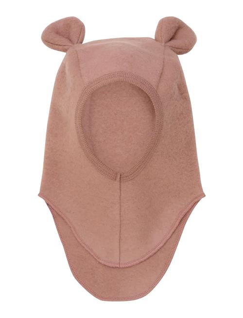 Balaclava Ears Wool Fleece Huttelihut Pink