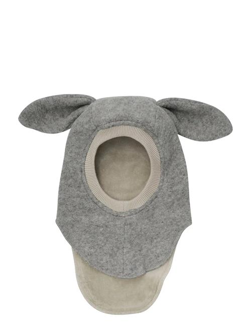 Balaclava Ears Wool Huttelihut Grey