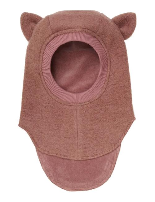 Balaclava Ears Wool Huttelihut Pink
