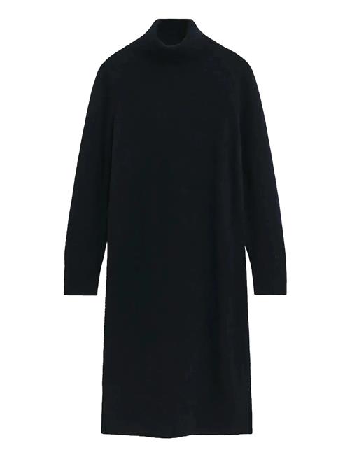 Detail Turtleneck Dress GANT Navy
