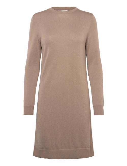 Fine Merino Knitted Dress GANT Beige