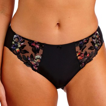 Fantasie Trusser Magdalena Brief Sort blomstret Large Dame
