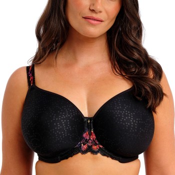 Fantasie Bh Magdalena Moulded Spacer Bra Sort blomstret I 70 Dame