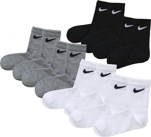 NIKE Sportssokker  grå / sort / hvid