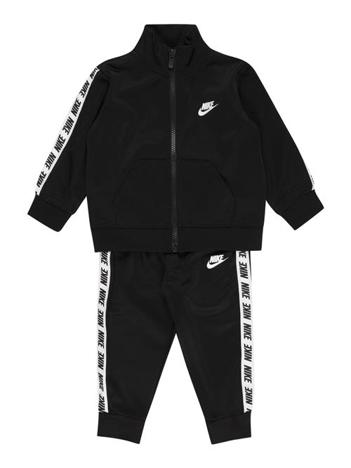 Nike Sportswear Joggingdragt  sort / hvid
