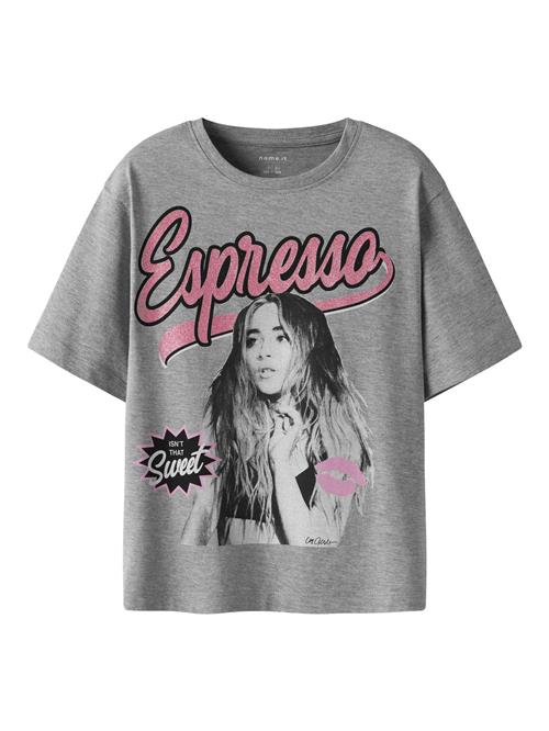 NAME IT T-shirt Odassa Cicons Grey Melange