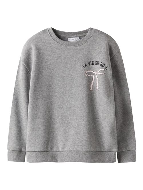 NAME IT Sweatshirt Rastin Grey Melange