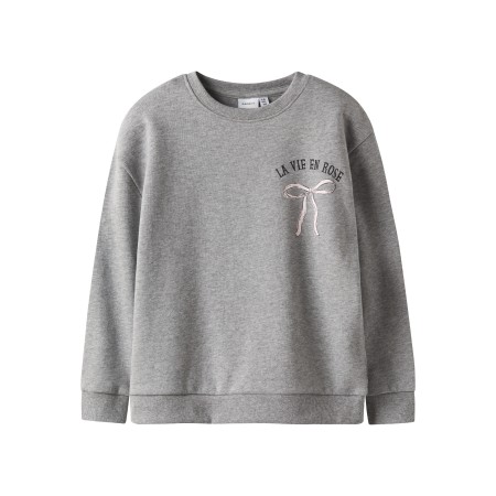 NAME IT Sweatshirt Rastin Grey Melange