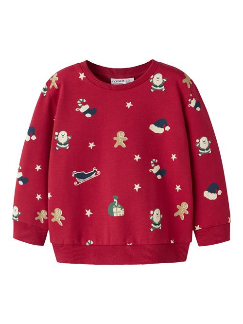 NAME IT Jule Sweatshirt Rohom Jester Red