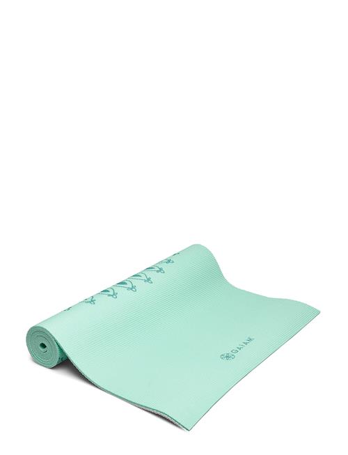 Gaiam Marrakesh Yoga Mat 6Mm Premium Gaiam Blue