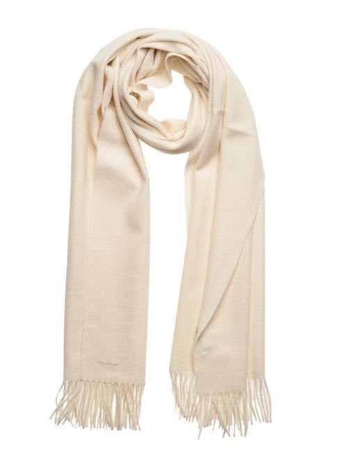 Wool Woven Scarf GANT Cream