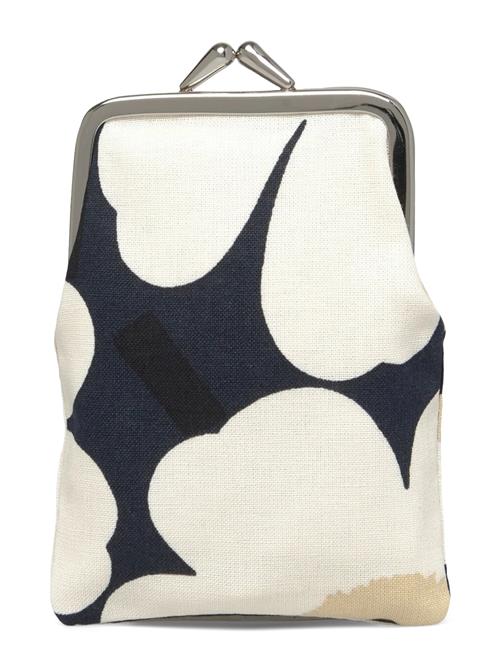 Mini Unikko Card Purse Marimekko Navy