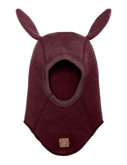 Wool Fullface W Bunny Ears Mikk-line Red