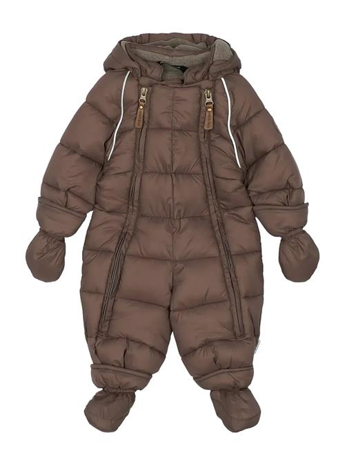 Puff Baby Suit W Acc Rec. Mikk-line Brown