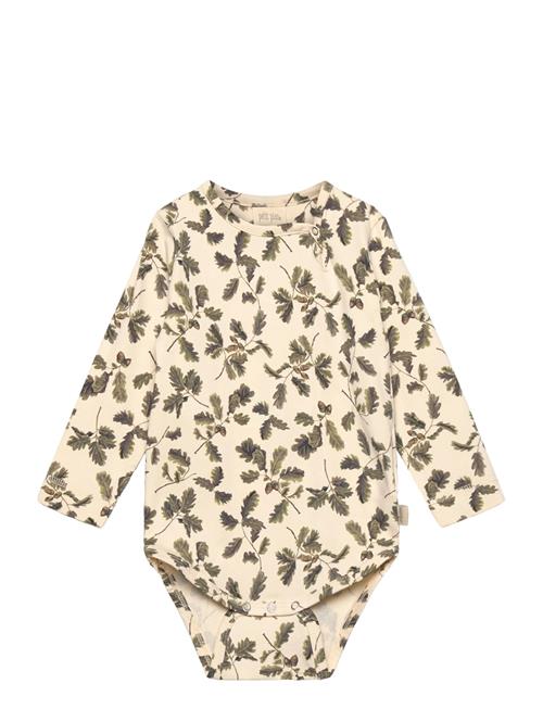Body L/S Printed Petit Piao Cream
