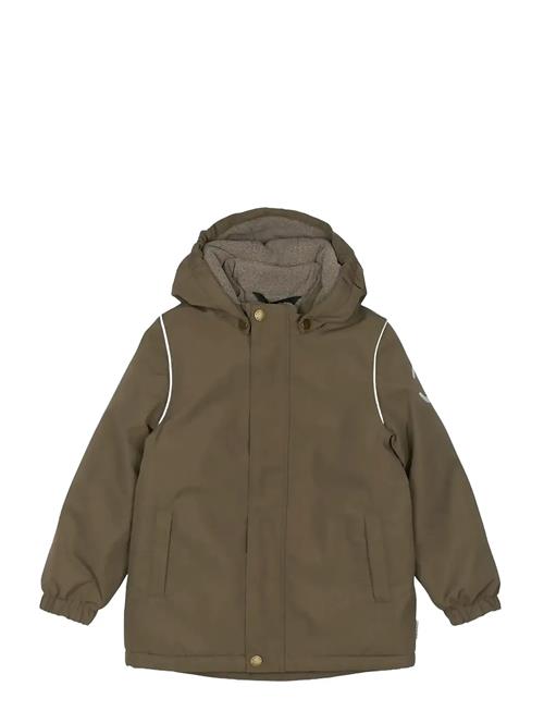 Winter Jacket Solid Mikk-line Brown