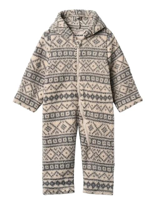 Fleece Suit Allo Wheat Cream