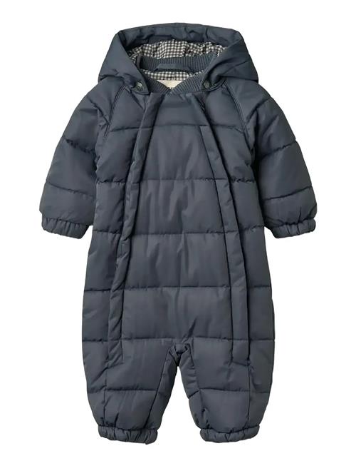 Puffer Baby Suit Edem Wheat Navy