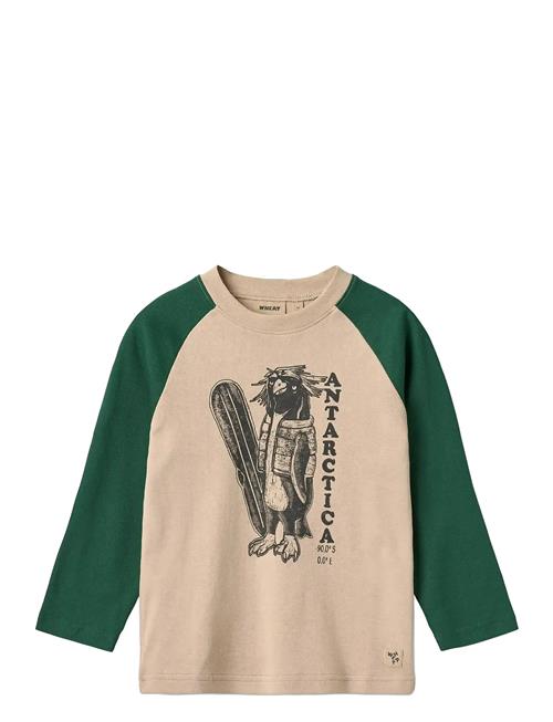 T-Shirt L/S Rolf Wheat Green
