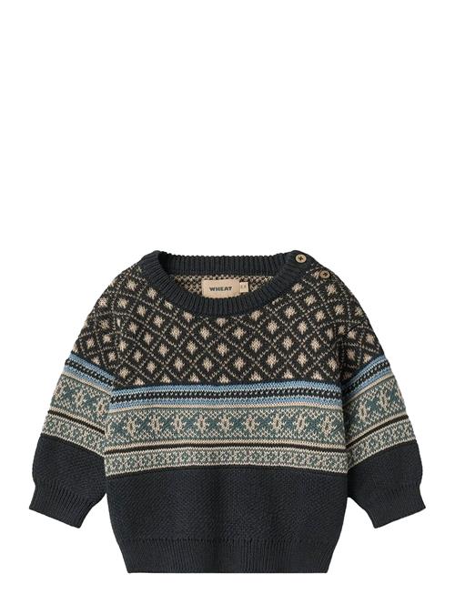 Jacquard Pullover Julius Wheat Patterned