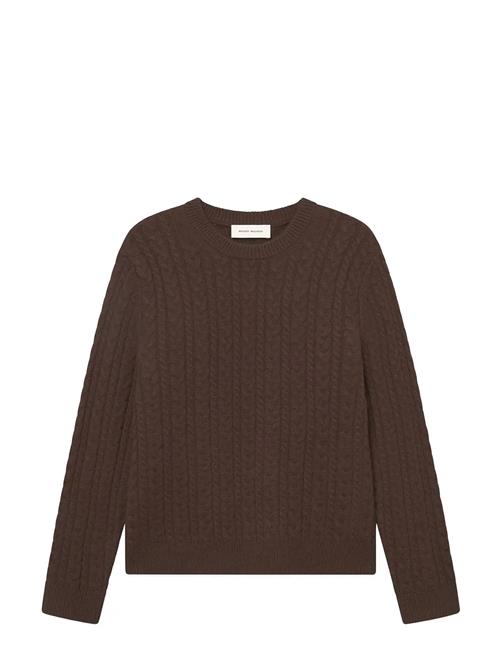Wwsteve Crew Neck 25223 WOOD WOOD Brown