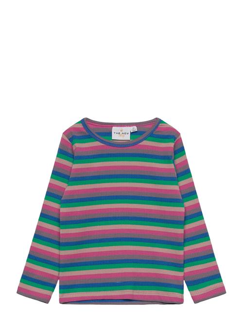 Tnstpolly L_S Rib Tee The New Patterned