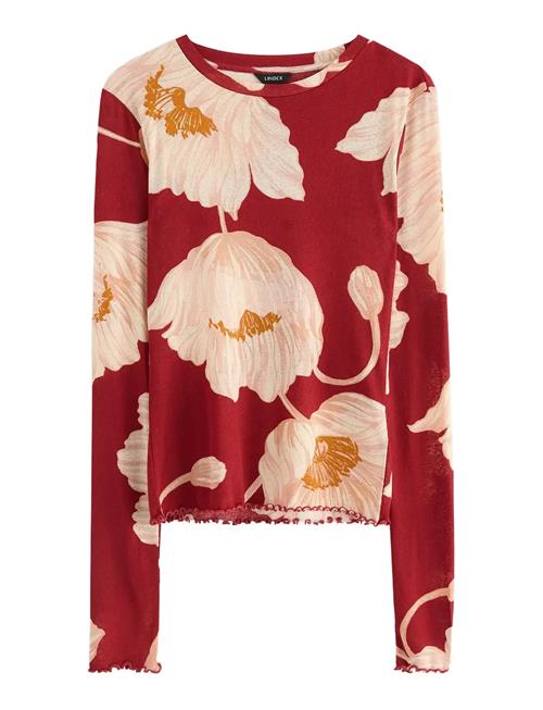 Langærmet Top Lindex Red