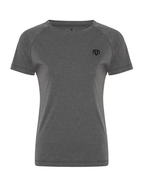 MOROTAI Funktionsbluse 'Naka'  mørkegrå / sort