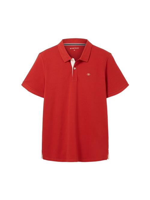 TOM TAILOR Bluser & t-shirts  rød / hvid