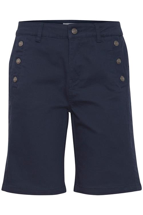 Fransa Bukser 'lomax'  mørkeblå / brun