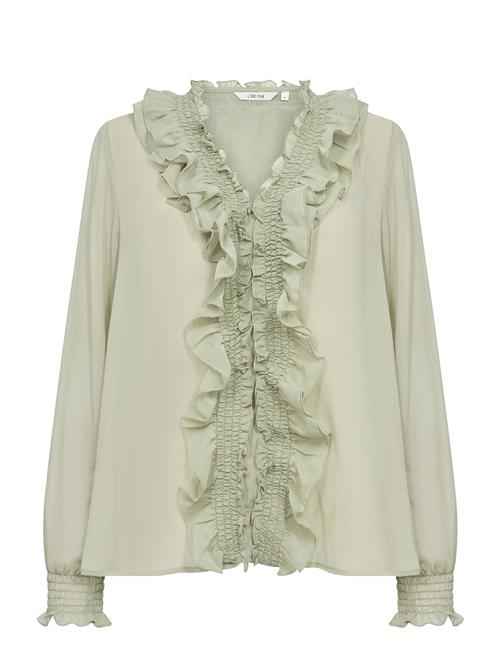 Cremery Blouse Cream Green