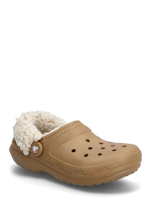 Classic Fleece Lined Clog Crocs Brown