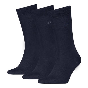 Calvin Klein Strømper 3P Classic Socks For Men Navy Str 43/46 Herre
