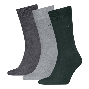 Calvin Klein Strømper 3P Classic Socks For Men Flerfarvet-2 Str 43/46 Herre