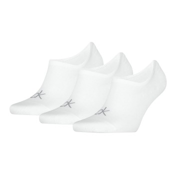 Calvin Klein Strømper 3P Footie Men Socks High Cut Hvid Str 43/46 Herre
