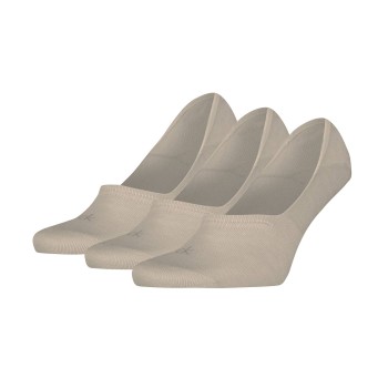 Calvin Klein Strømper 3P Footie Socks For Men Beige Str 39/42 Herre