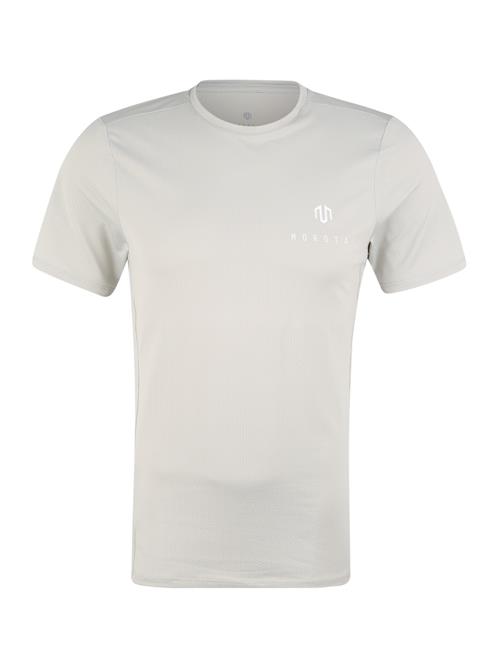 MOROTAI Funktionsskjorte 'Engineering'  lysegrå / hvid